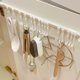 thumbnail image 4 of Rail Wall Hanging Hooks Cabinet Hooks Kitchen Hooks Sliding Multifunctional Hooks Without Punching Holes, 4 of 9
