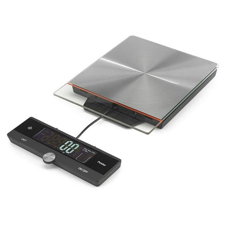 Polder Digital Stainless Steel Kitchen Scale, 22 lb Capacity - Walmart