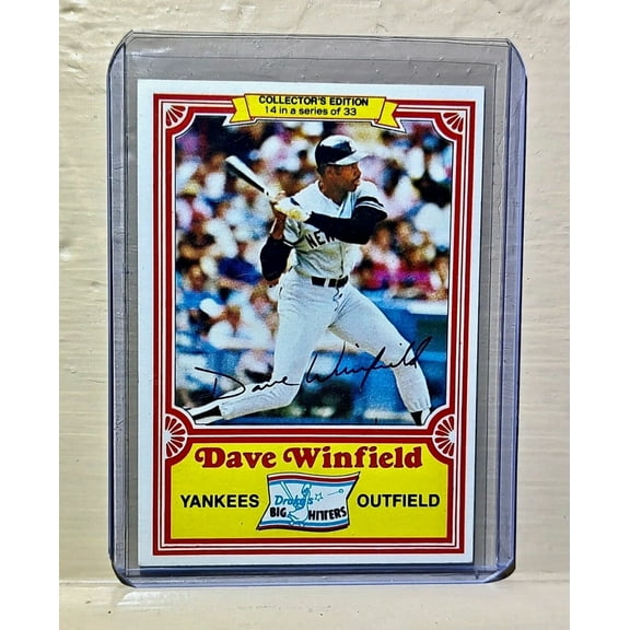 Dave Winfield 1981 Topps MLB #14 Baseball Card New York Yankees