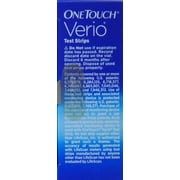 OneTouch Verio Blood Glucose Test Strips, 50 Ct