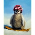 thumbnail image 2 of Heffernan, Lucia 12x14 Black Ornate Wood Framed with Double Matting Museum Art Print Titled - Snowboard Chic, 2 of 4