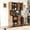 Walnut, variant on 70.87" Tall Walnut Kitchen Cabinet, 1 Drawer / Easy Maintenance in Bedroom