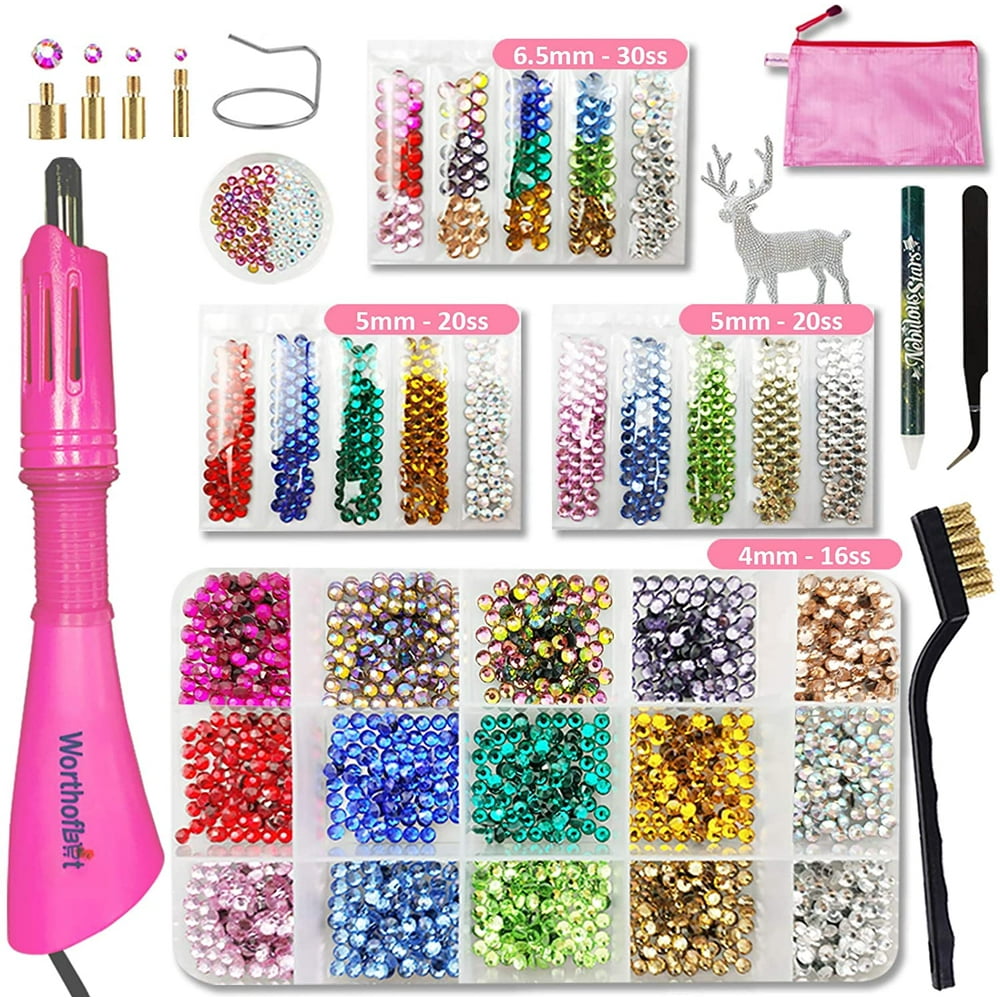 Hotfix Rhinestone Applicator Tool, Hot fixed Applicator Rhinestones Kit