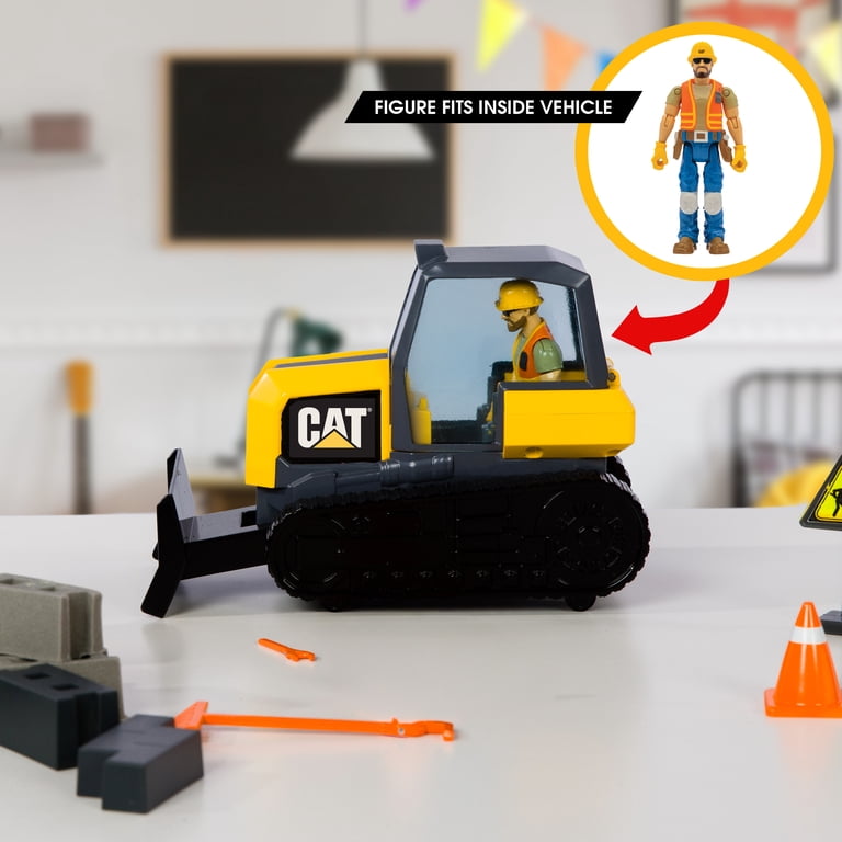 Caterpillar Workforce Bulldozer Construction Playset 23 Pieces photo 4