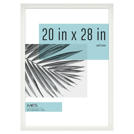 MCS Studio Gallery 20x28 Poster Frame Natural Woodgrain  Vertical & Horizontal Wall Hanging Large Picture Frame for Photos  Posters & Art Prints *ONLY 1 FRAME