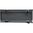 thumbnail image 4 of HPDAVV Steel Platform Truck / Smooth Deck Platform Truck Industrial Push Cart 48" L x 24" W Portable Dolly Large Flatbed with 6"x4" Wheels 2000lb Capacity, Gray, 4 of 5