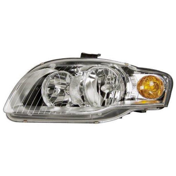 GoParts OE Replacement for 2005 2008 Audi A4 Headlight Headlamp