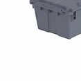 thumbnail image 2 of Orbis Solid Color Flipak Tote, Gray, 11-4/5 X9-4/5 X7-7/10", Lot of 1, 2 of 3