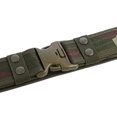 thumbnail image 4 of Cinturón táctico Wdftyju Hombre Mujer estilo Army Combat Outdoor Verde militar camuflaje, 4 of 7