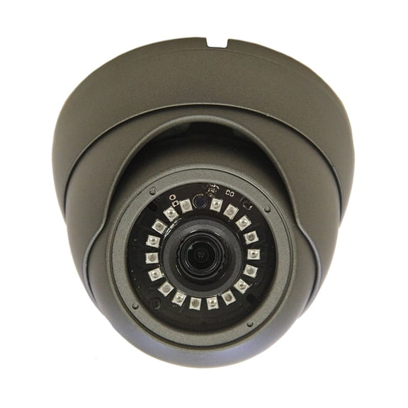 101av security dome camera 1080p 1920x1080 true full-hd 4in1(tvi, ahd, cvi, cvbs) 3.6mm fixed lens sony 2.4 megapixel starvis image sensor in/outdoor smart ir dwdr surveillance home office (charcoal)