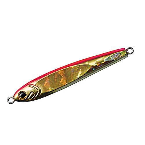 Daiwa Saltiga TG Bait Metal Jig Lure - 3.5 Oz (100g), PH Green Gold Color, 3.4 Inch