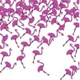 thumbnail image 2 of Beistle Pink Flamingo Cutout Plastic Confetti-1 Pack / .5oz, 0.5 oz, Cerise, 2 of 2
