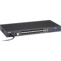 Black Box SFP Gigabit Managed Fiber Switch 24-Port