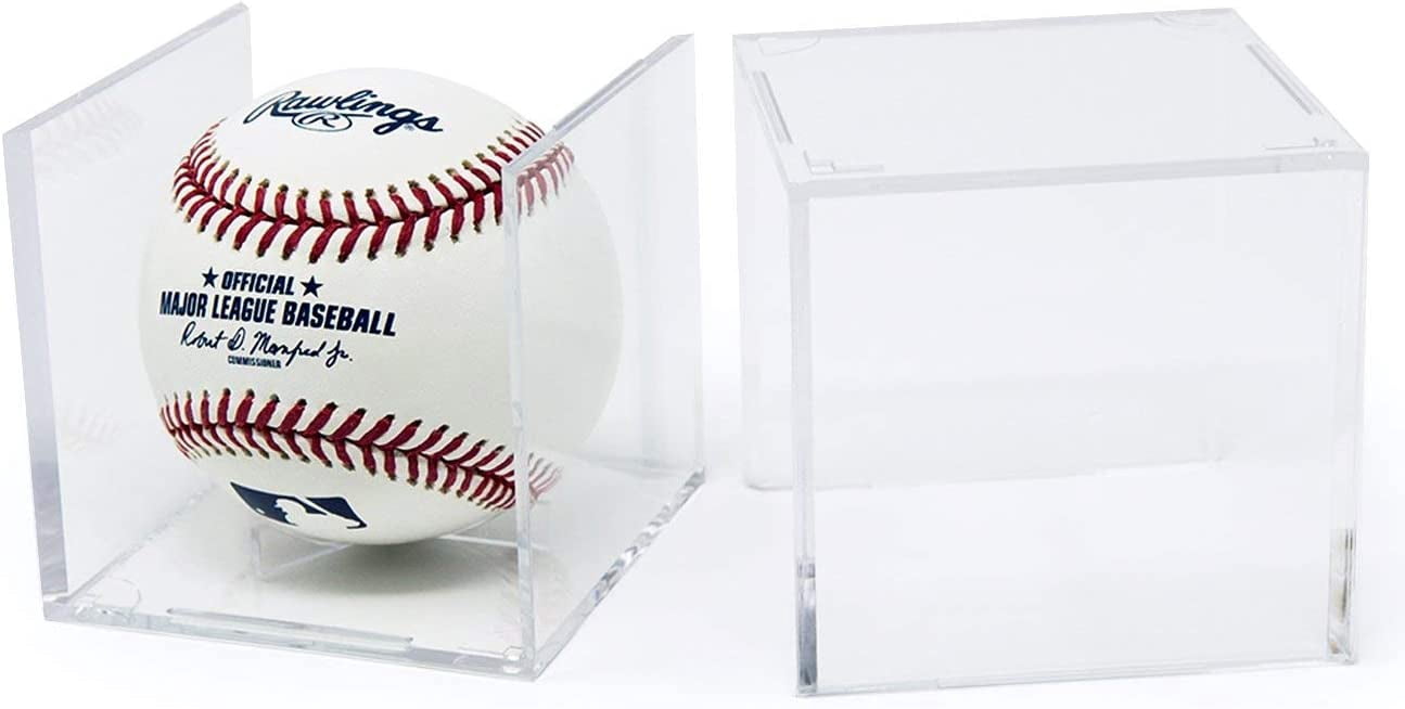 Ultra Pro Baseball Display-Halter – UV-geschützt, Klar, Mit Integriertem Ständer