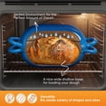 thumbnail image 5 of Daluvenix 2qt Dutch Oven for Bread Baking, Enameled Cast Iron Bread Oven with Lid, Non Stick, Blue, 5 of 8