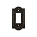 thumbnail image 2 of Nostalgic Warehouse 719641 Meadows Switch Plate with Single Rocker, Timeless Bronze, 2 of 3
