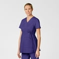 thumbnail image 3 of WonderWink WonderWORK 145-Maternity Mock Wrap Scrub Top, 3 of 5