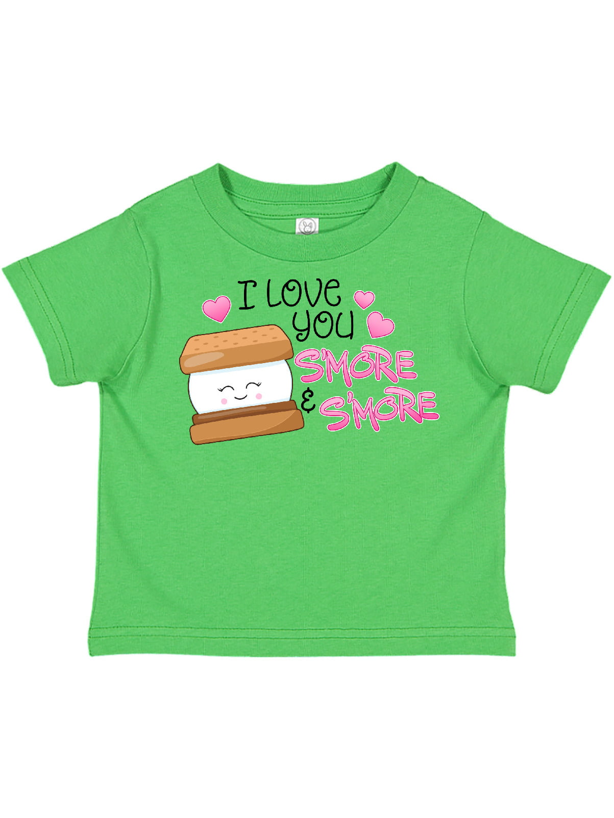 INKtastic - I love you Smore and Smore Toddler T-Shirt - Walmart.com ...