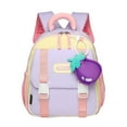 thumbnail image 1 of Kids Backpack Lightweight School Bag For Boys Girls Durable Travel Daypack With Color Block Design Bookbag For Kindergarten, 1 of 4