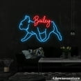 thumbnail image 3 of Glowneon French Bulldog Neon Sign, Custom Bulldog Name Led Sign, Bulldog Decor, Dog Lover Gifts, 3 of 5