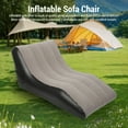 thumbnail image 4 of Chaise Canapé Gonflable en PVC Floqué, Chaise Gonflable Portable, Canapé-Lit Gonflable Auto, Chaise Longue Paresseuse Confortable pour Dormir, Canapé-Lit de Camping pour Utilisation Extérieure et Intérieure, 4 of 7