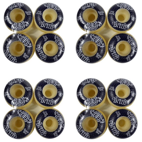 16Pcs Skateboard Wheels 54mm PU Hardness Skate Board 85A Longboard Wheels for Street Longboard Skate Deck Wheel