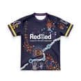 thumbnail image 3 of Camiseta de entrenamiento lateral para niños Melbourne Storm Ashtabula (nombre y número personalizados), 3 of 5