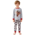 thumbnail image 4 of UAYOTSE Boys Long Sleeve Pajama Set Motorcycle Monster Truck Graphic 2‑Piece Boys Sleep Set Size 5-6 Years, 4 of 9