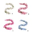 thumbnail image 4 of Wosthever Flores artificiales de Sakura, de vid colgante, decoración de techo para pasillo de Hotel, planta, balcón, decoración de boda, Type3 NO3, 4 of 6