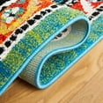 thumbnail image 5 of SAFAVIEH Vintage Hamadan Musa Medallion Runner Rug, Green/Black, 2'3" x 8', 5 of 8