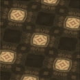 thumbnail image 1 of Ahgly Company Tapis d'Intérieur Lavables en Machine, Carrés Transitionnels, Brun Rouge, 5' Carré, 1 of 7
