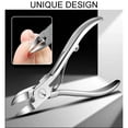 thumbnail image 4 of Pattern Handle Cuticle Nipper Professional Stainless Steel Cuticle Cutter Manicure Pedicure Tool for Fingernails & Toenails, 4 of 6