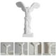 thumbnail image 3 of Estatua de la diosa Victoria alada, Victoria de Samotracia, escultura de resina, figura romana griega de Victoria, para decoración del hogar y la oficina, color blanco, 3 of 7