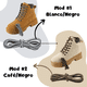 thumbnail image 2 of Agujetas Botas Redondas Reforzadas Combinadas 5 Par 1.20m UNIVERSOENLINEA, 2 of 8