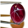 thumbnail image 2 of 16 CT Ravishing Color And Fine Six Star Red Ruby Loose Oval Gemstone Cut For Ring & High Jewelry Making Gemstone Cut, 2 of 2