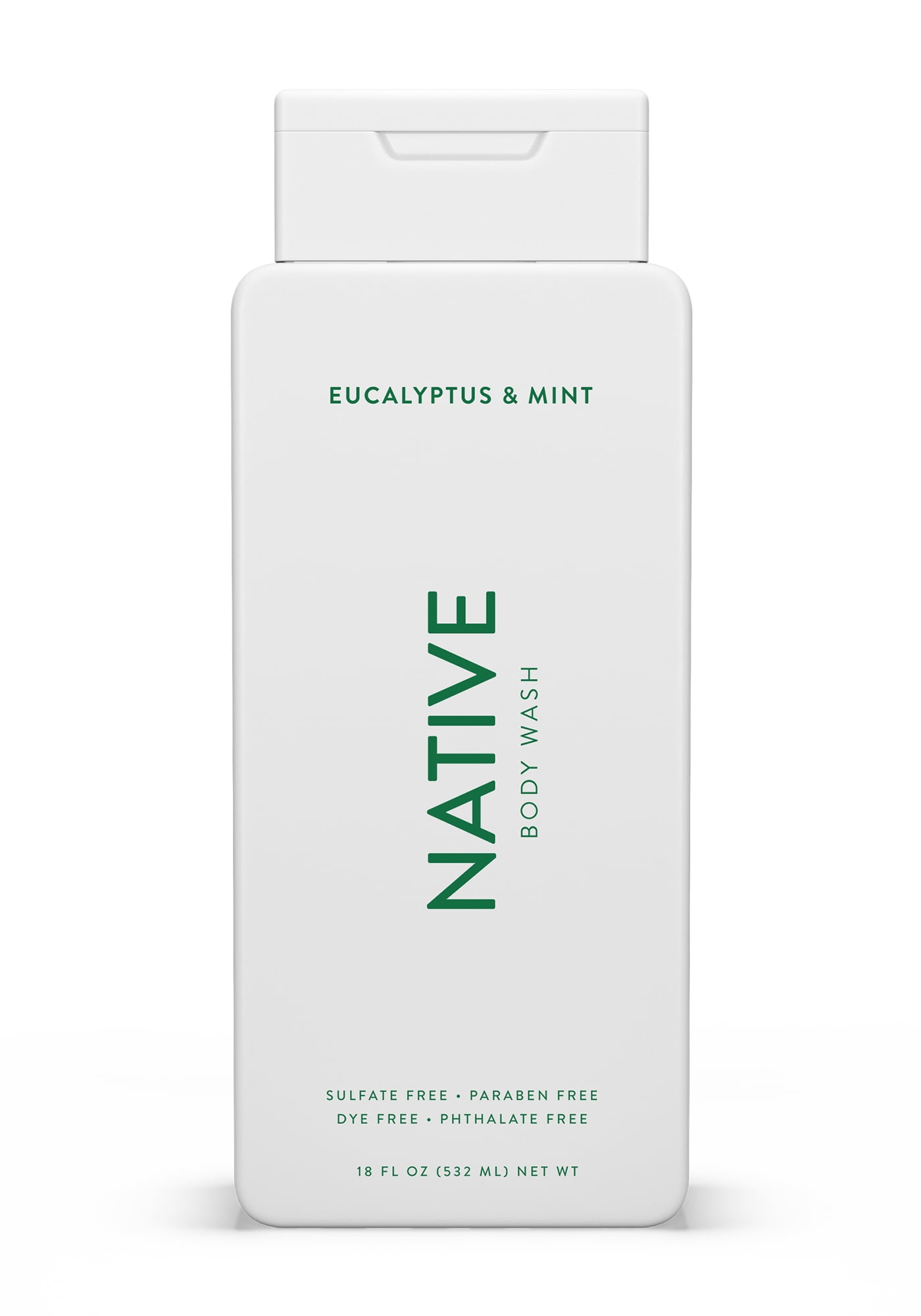 Native Deodorant Native Eucalyptus & Mint Bodywash 18z