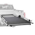 thumbnail image 1 of VEVOR Sliding Truck Bed Organizer, 58 x 41-Inch Heavy Duty Truck Bed Storage Drawer with 1000 lbs Capacity, Features 6 Movable Rings for Securing, 2-Postion Slide out Tray for Pickup Trucks, Black, 1 of 9