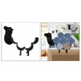 thumbnail image 4 of Cute Toilet Paper Holder, Free Standing and Wall Mount Toilet Tissue Storage Stand - Roll Holders fit 7X Rolls - Camel, 4 of 6
