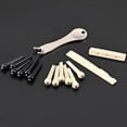 thumbnail image 4 of Miangastore 1 Set Acoustic Guitar Bridge Pins Puller Pulling Remover Extractor Tool with Guitar Saddle Nut, 4 of 9