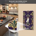 thumbnail image 5 of Yayeee Toggle Light Switch Wall Plate 1-Gang 4.5"x2.7" Home Decorative Outlet Cover, Purple Flowers Pattern, 5 of 7