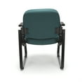 thumbnail image 3 of OFM Model 403 Fabric Guest and Reception Chair with Arms and Extra Thick Cushion, Teal, 3 of 4