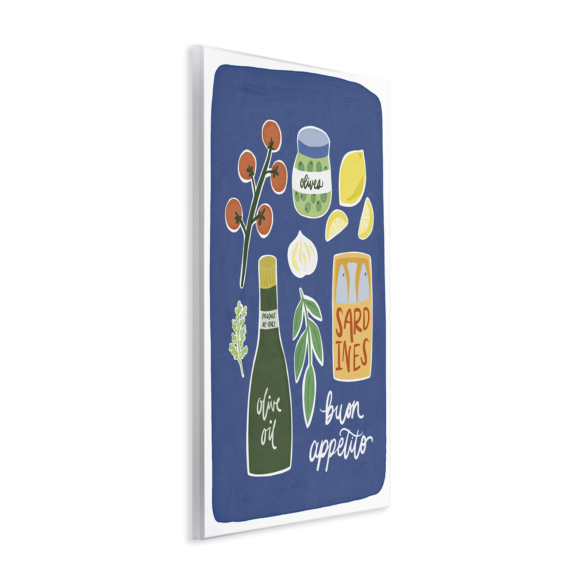 Stupell Industries Italian Kitchen Necessities Wall Plaque Art, design by Amanda Houston