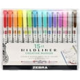 thumbnail image 1 of Marcadores creativos Zebra Mildliner brush, 1 of 3