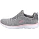 thumbnail image 3 of Zapatilla Skechers Summits-Quick Getaway para mujer, color gris y rosa, 6 W, 3 of 7