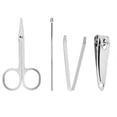 thumbnail image 2 of Nail Clippers Set - 4PCS Stainless Steel Nail Care Tools, Portable Nail Trimmer Kit, Precision Clippers Cutters, Compact Travel Nail Kit, Home Salon Grooming Tools, Men Women, for Sensitive Skin, 2 of 7