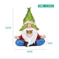 thumbnail image 3 of White Bearded Gnome Resin Ornament Solar Light Christmas Garden Decoration, 3 of 5