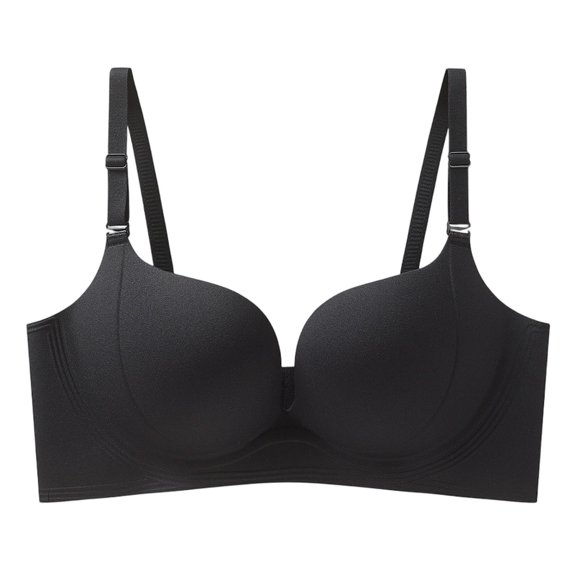 Gytharion Women's Wireless Bras Push-up Breathable Seamless Underwear Bras Soild Color Lightly Comfortable Everyday Bras,34B/C-42B/C