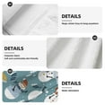 thumbnail image 7 of Yiaed Snowflake Scarf Snowman Print Coral Velvet Wipes Absorbent Wipes Cleaning Cloths Household Table and Dish Wiping Cloths, 7 of 7
