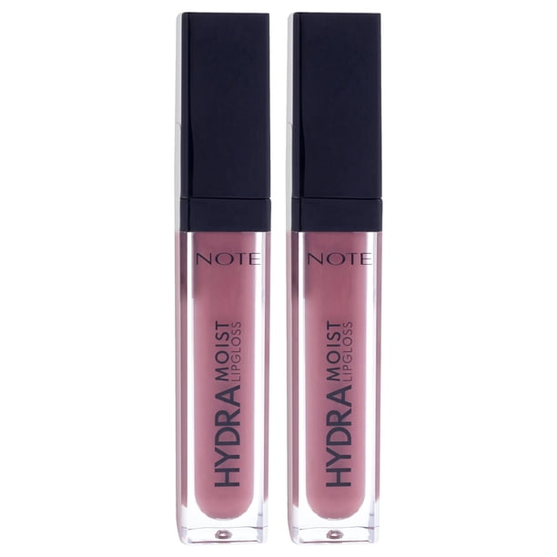 Brillo Labial NOTE HydraMoist Caramelo Oscuro 12 ml Paquete x2