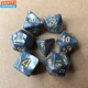 thumbnail image 4 of Juego de dados digitales poliédricos con patrón de perlas para DND, TRPG, RPG, Cthulhu, COC, juego de mesa, equipo para correr, juego de dados numéricos, 7 unidades por juego, 4 of 4